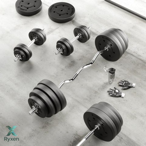 Obciążenie bitumiczne zestaw 4x2.5kg, otwór 31mm, REBEL ACTIVE Rebel