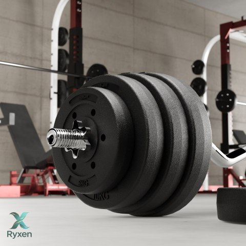 Obciążenie bitumiczne zestaw 4x2.5kg, otwór 31mm, REBEL ACTIVE Rebel