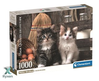 Puzzle 1000 HQC KOCHANE KOTKI Plakat Clementoni 39943 CLEMENTONI