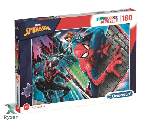 Puzzle 180 Super Color MARVEL SPIDER-MAN Clementoni 29293 CLEMENTONI
