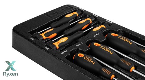 Wkrętaki PZ, TX, precyzyjne, zestaw 12 szt., wkładka NEO TOOLS