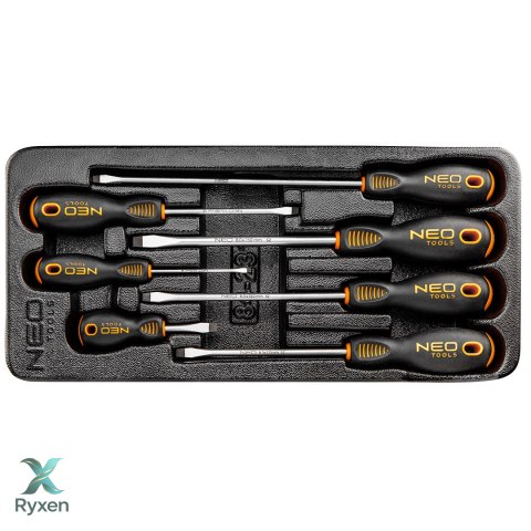Wkrętaki płaskie, zestaw 7 szt. NEO TOOLS