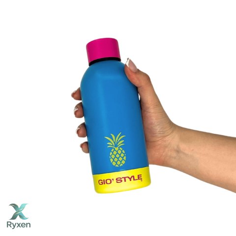 Butelka termiczna Kamai Gio Style, stal nierdzewna, niebieska, pojemność 0,5L Kamai Gio Style