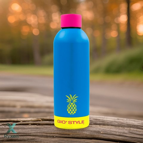 Butelka termiczna Kamai Gio Style, stal nierdzewna, niebieska, pojemność 0,5L Kamai Gio Style
