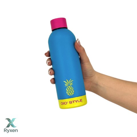 Butelka termiczna Kamai Gio Style, stal nierdzewna, niebieska, pojemność 0,75L Kamai Gio Style