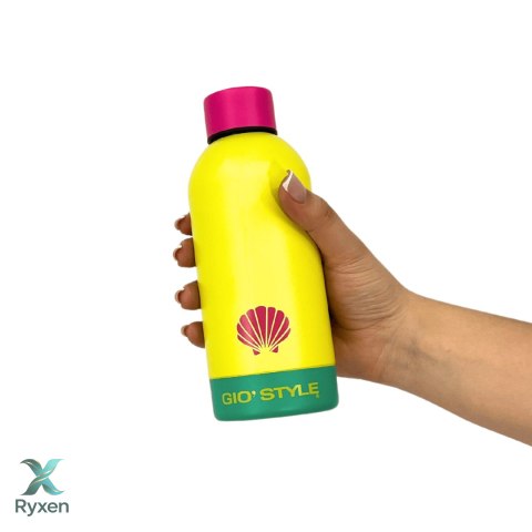 Butelka termiczna Kamai Gio Style, stal nierdzewna, żółta, pojemność 0,5L Kamai Gio Style