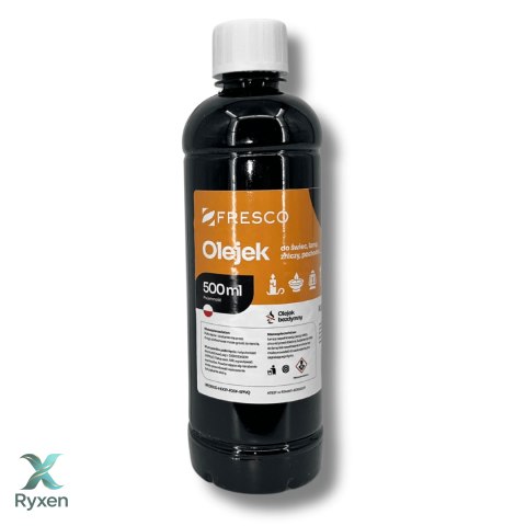 Paliwo olej do lamp, pochodni i świec 500ml CYTRYNOWY Fresco