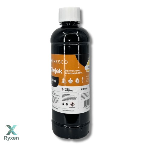 Paliwo olej do lamp, pochodni i świec 500ml CYTRYNOWY Fresco