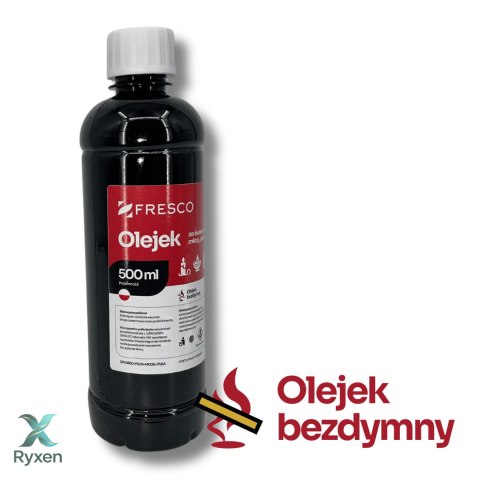 Paliwo olej do lamp, pochodni i świec 500ml TRUSKAWKA Fresco