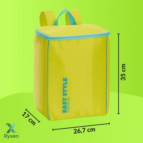 Plecak termiczny Kamai Gio Style, w kolorze zielonym, pojemność 15 L Giostyle