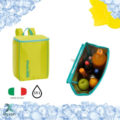 Plecak termiczny Kamai Gio Style, w kolorze zielonym, pojemność 15 L Giostyle