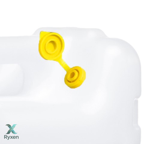 Kanister na wodę pitną z kranikiem i odpowietrznikiem, tworzywo HDPE, 20L Kamai SimplyCan