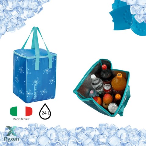 Torba termiczna Kamai Gio Style, niebieska, pojemność 24L Giostyle