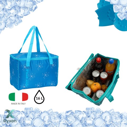 Torba termiczna Kamai Gio Style, niebieski, pojemność 16L Giostyle