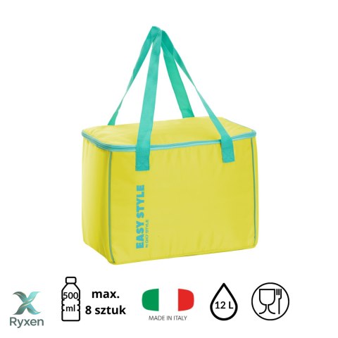 Torba termiczna Kamai Gio Style, zielona, pojemność 12L Giostyle