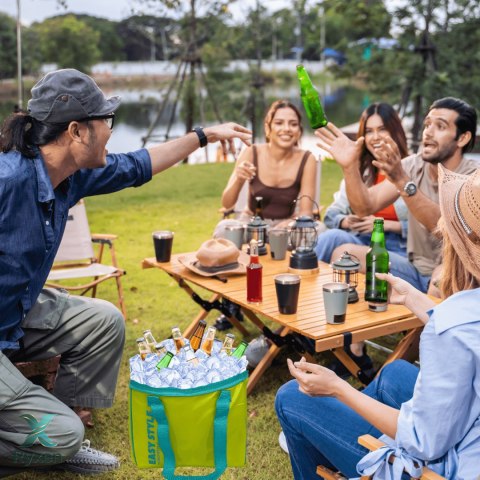 Torba termiczna Kamai Gio Style, zielona, pojemność 12L Giostyle