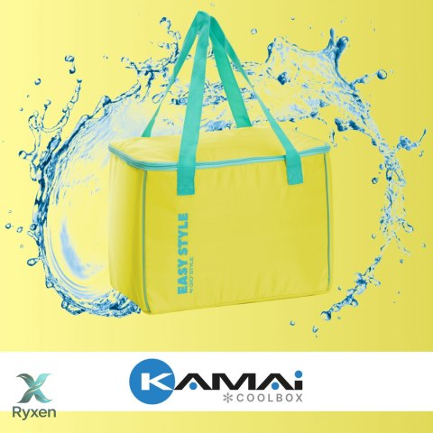 Torba termiczna Kamai Gio Style, zielona, pojemność 16L Giostyle