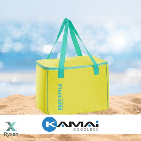 Torba termiczna Kamai Gio Style, zielona, pojemność 16L Giostyle