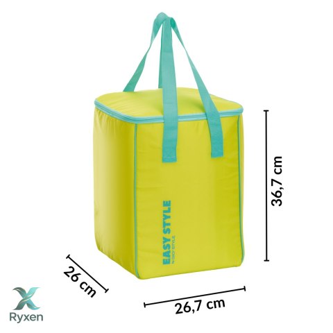 Torba termiczna Kamai Gio Style, zielona, pojemność 24L Giostyle