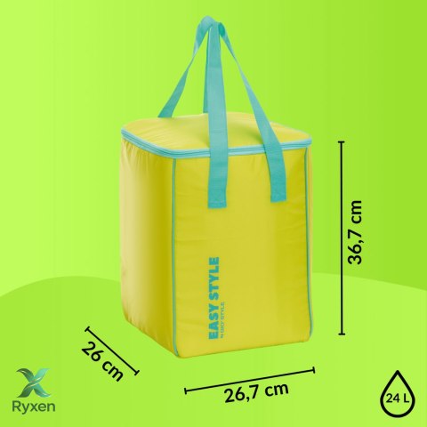 Torba termiczna Kamai Gio Style, zielona, pojemność 24L Giostyle