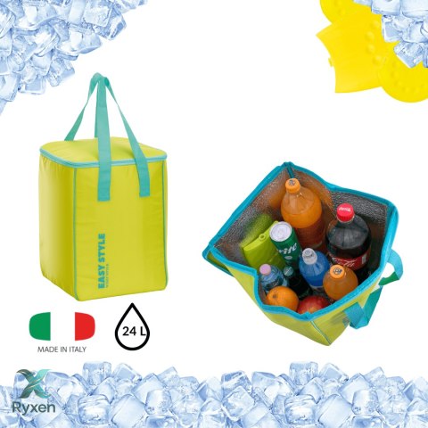 Torba termiczna Kamai Gio Style, zielona, pojemność 24L Giostyle