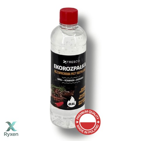Żelowa eko-rozpałka 0,5L do grilla FRESCO bezzapachowa Fresco