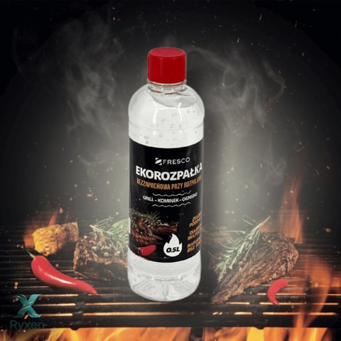 Żelowa eko-rozpałka 0,5L do grilla FRESCO bezzapachowa Fresco
