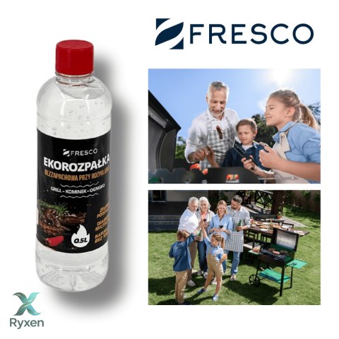 Żelowa eko-rozpałka 0,5L do grilla FRESCO bezzapachowa Fresco
