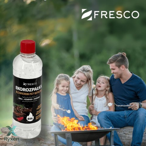 Żelowa eko-rozpałka 0,5L do grilla FRESCO bezzapachowa Fresco