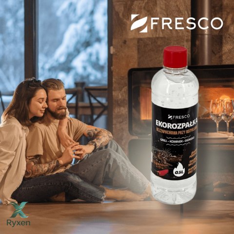 Żelowa eko-rozpałka 0,5L do grilla FRESCO bezzapachowa Fresco