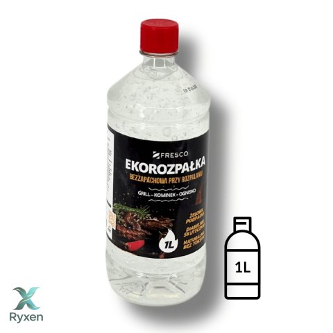 Żelowa eko-rozpałka 1,0L do grilla FRESCO bezzapachowa Fresco