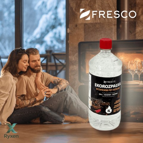 Żelowa eko-rozpałka 1,0L do grilla FRESCO bezzapachowa Fresco