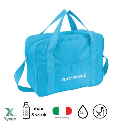 Zestaw toreb Kamai Gio Style 24L i 7L, niebieskie, na ramię i z uchwytem do noszenia Kamai Gio Style