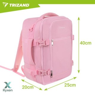 Plecak turystyczny 40x25x20cm różowy Trizand TRIZAND