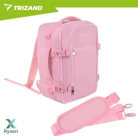 Plecak turystyczny 40x25x20cm różowy Trizand TRIZAND