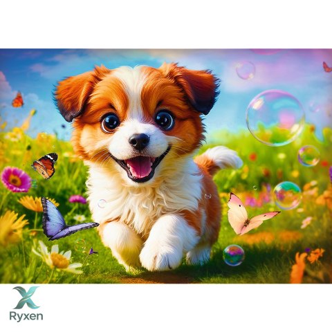 Puzzle - 500 - Wesoły piesek - Trefl 37524 TREFL PUZZLE