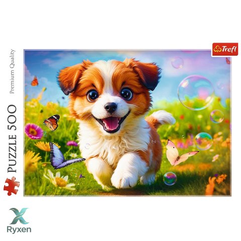 Puzzle - 500 - Wesoły piesek - Trefl 37524 TREFL PUZZLE