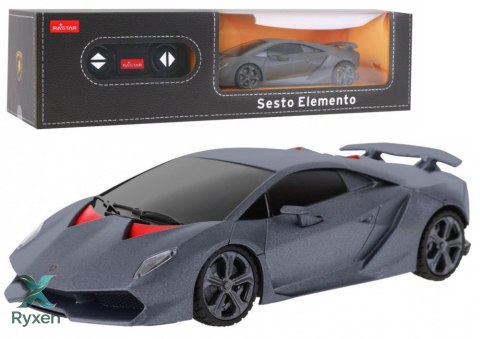 Auto Sportowe RC Zdalnie Sterowane Lamborghini Sesto Elemento Szare 1:24 RASTAR