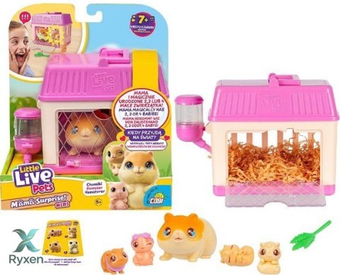 Figurka little live pets - mama surprise mini chomik COBI