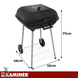 Grill ogrodowy z pokrywą53x77x46cm Kaminer KAMINER