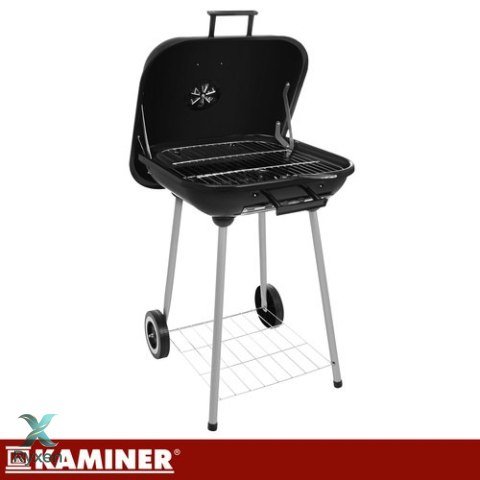 Grill ogrodowy z pokrywą53x77x46cm Kaminer KAMINER