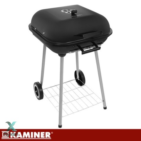 Grill ogrodowy z pokrywą53x77x46cm Kaminer KAMINER