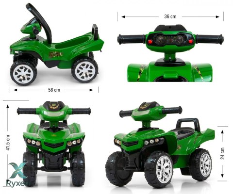 Jeździk pojazd monster military MILLY MALLY