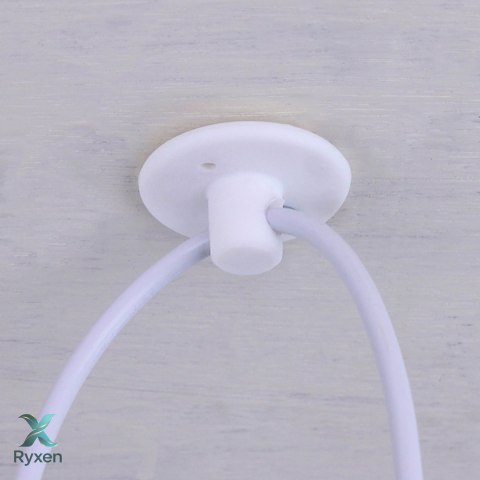 ZD74B Lampa sufitowa 6 ramion biała ATL