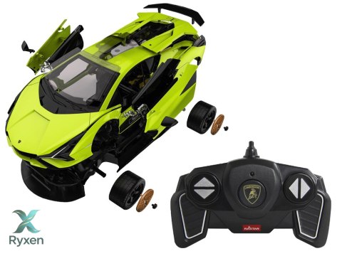 Zestaw Klocki Konstrukcyjne Auto RC Lamborghini Sian FKP 37 Rastar 1:18 RASTAR