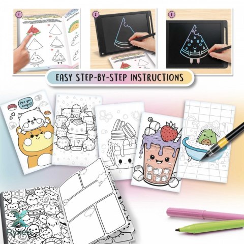Zestaw kids art - laboratorium kawaii LISCIANI