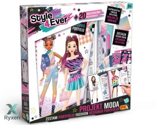 Zestaw kreatywny projekt moda, portfolio EPEE