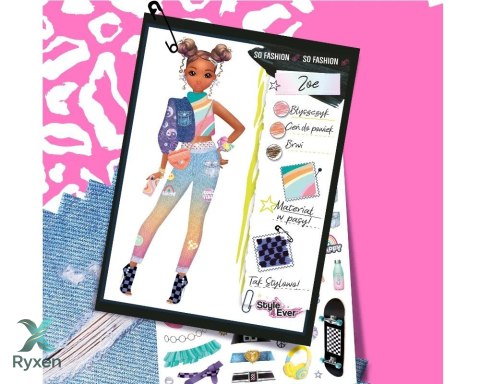 Zestaw kreatywny projekt moda, portfolio EPEE