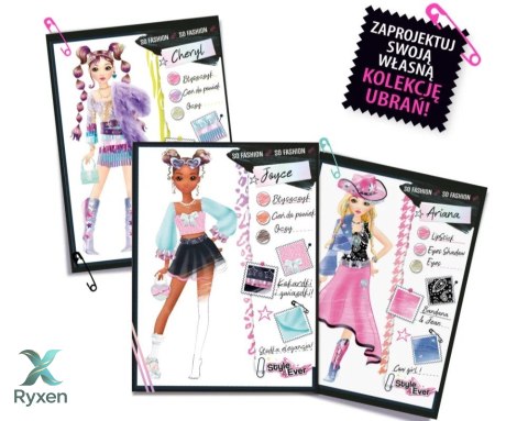 Zestaw kreatywny projekt moda z podświetlaną tablicą EPEE