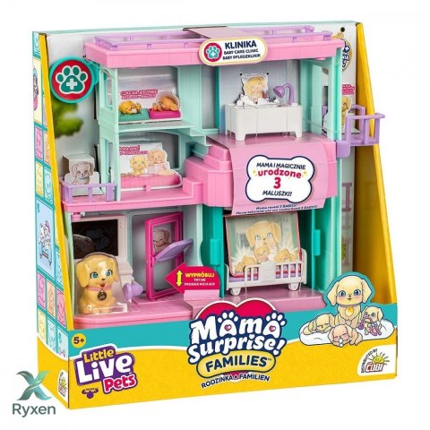 Zestaw little live pets families - klinika COBI